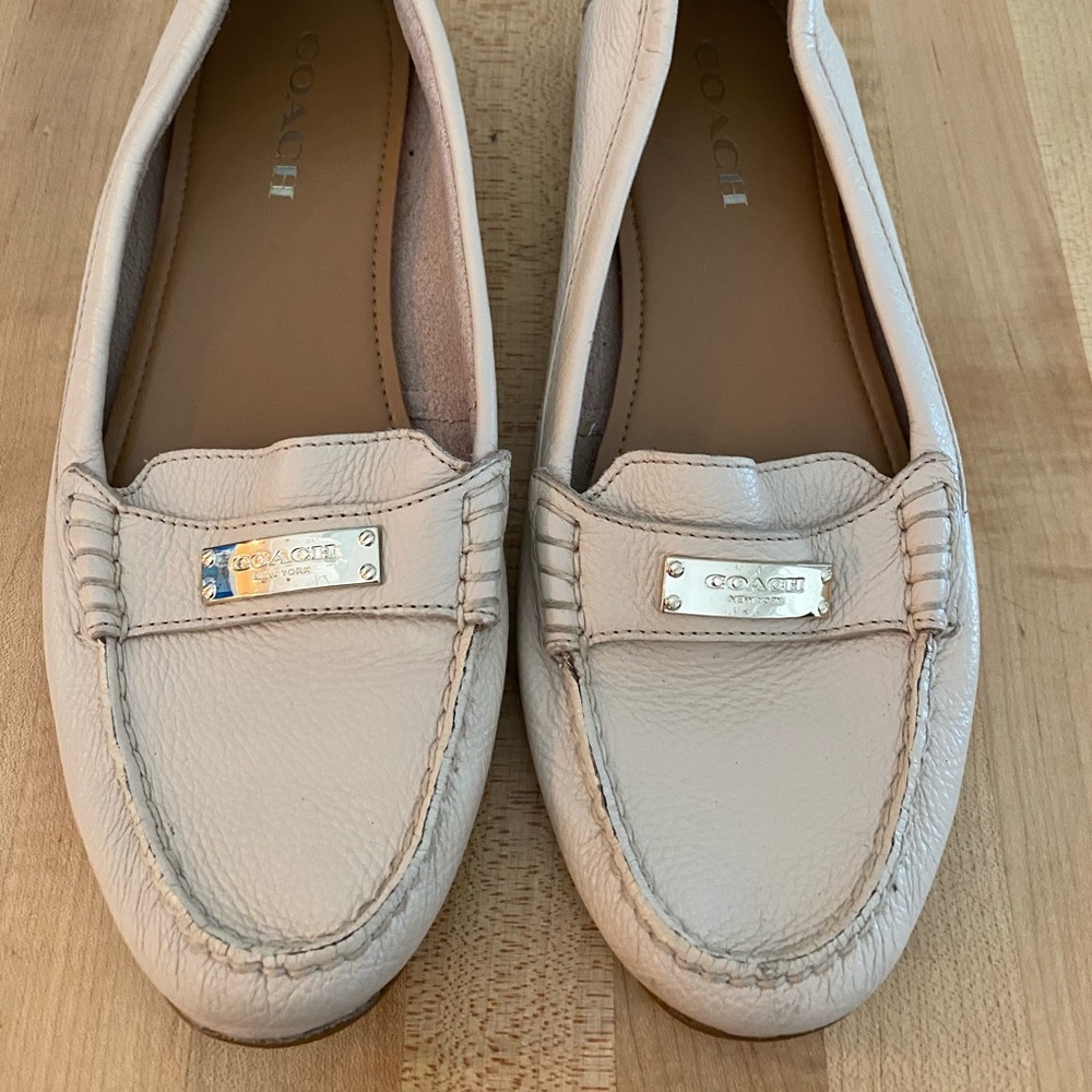 Coach Blush Loafers 9.5